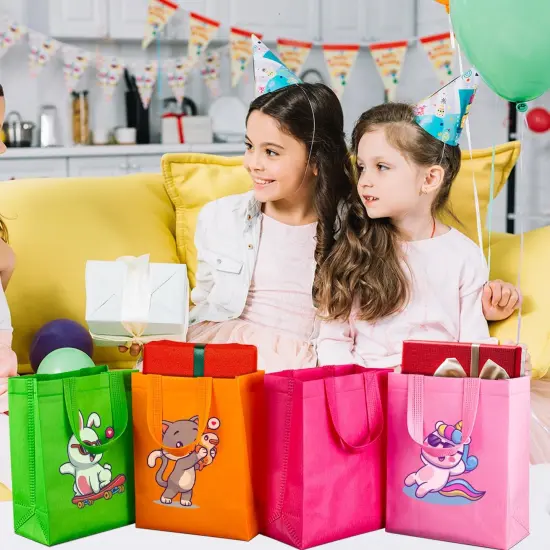 30Pcs Gift Bags Medium Size, Reusable Bags {4}