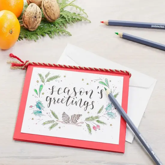 Goldfaber Aqua Watercolor Pencils - Tin of 12 Colors, Pre-Sharpened Water Colored Pencils {4}