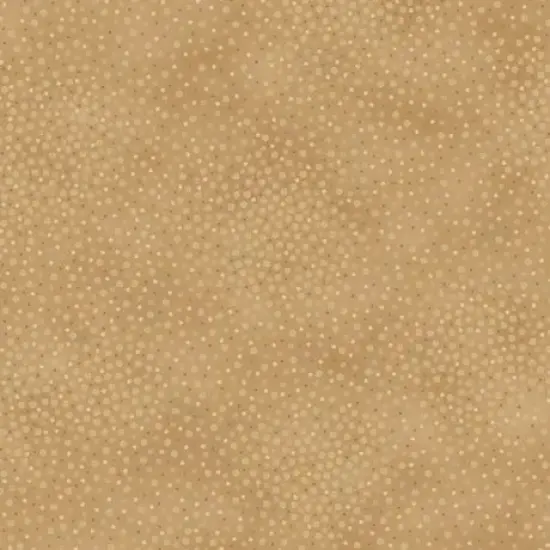Natural Dark Tan Spotsy Wideback Cotton Fabric per yard {1}