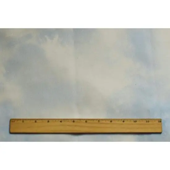 White/Blue Printed Cloud Woven Home Decorating Fabric By the Yard {2}