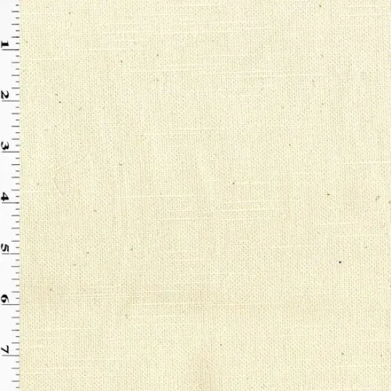 Warm Creamy Beige Solid Canvas Home Decorating Fabric By the Yard {1}