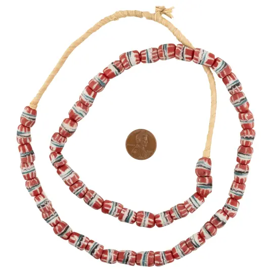 The Bead Chest Cherry Red Strawstack Beads {2}