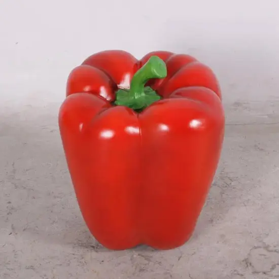 Red Bell Pepper Over Sized Statue {4}