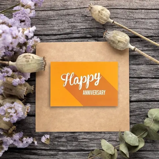 36 Pack Happy Anniversary Cards Bulk with Envelopes - Work, Wedding, Employee Appreciation Cards (Retro Design, Blank Inside, 4x6 In) Multicolor {3}