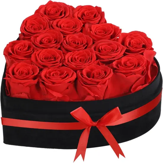 16-Piece Preserved Flowers Roses Gifts {1}