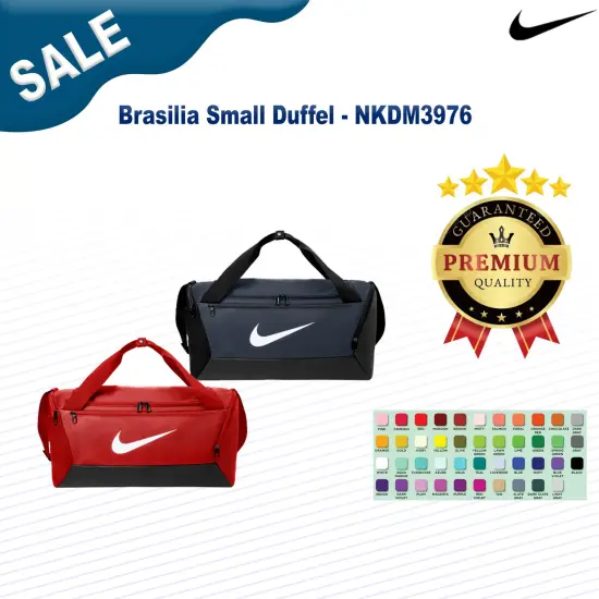 Nike&reg; Brasilia Small Duffel Midnight Navy {3}