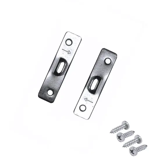 Framer Supply 2 Hole Heavy Duty Super Steel Picture Hangers & #4 1/2" Pan Head Philips Screws, Bulk Pack {1}