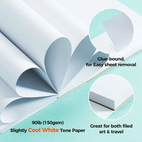 Double-Sided Marker Pad Art Sketchbook Bleedproof {5}