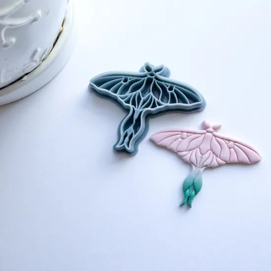 LUNA MOTH | GARDEN | CLAY CUTTERS {2}