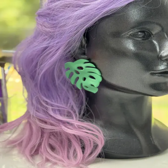 MONSTERA LEAF CLAY CUTTER {6}