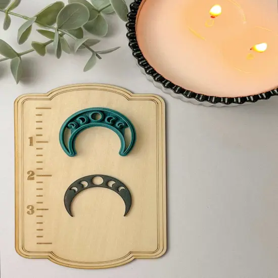 Moon phase Crescent | Celestial Clay Cutters {6}