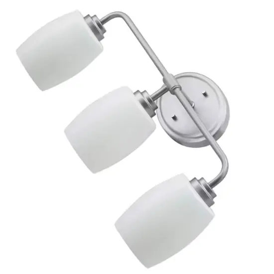 Wall Lamp 3Spots Nickel Plated {2}