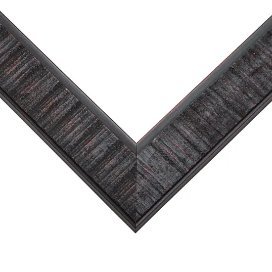 Distressed Brown Picture Frame - UV Acrylic, Backing Board, Hanging Hardware Included {4}