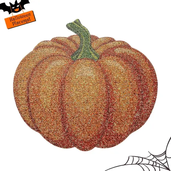 Halloween Pumpkin Placemat {5}