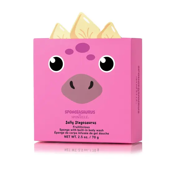 SALLY STEGOSAURUS SHOWER BUFFER SPONGE {3}