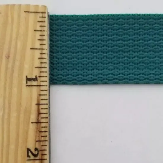 1" Polypropylene Webbing - 20 Continuous Yards Teal {2}