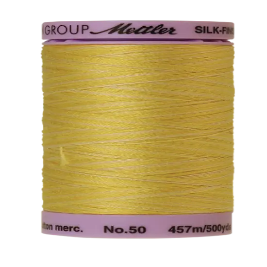Canary Yellow (9085-9859) | Silk-Finish Cotton Multi 50wt (457M / 500Y) | Mettler Thread {1}