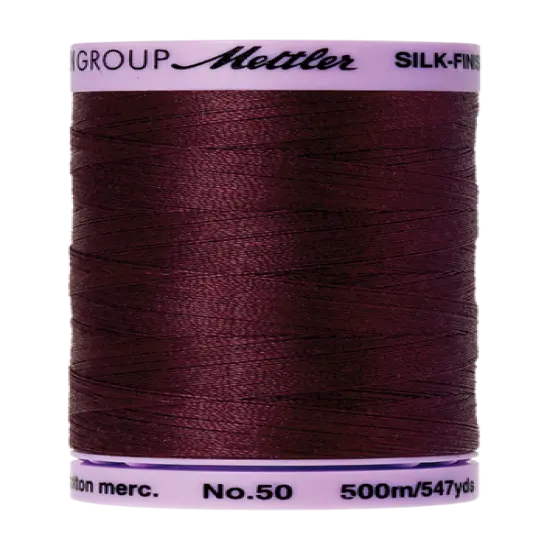Beet Red (9104-0111) | Silk-Finish Cotton 50wt (500M / 547Y) | Mettler Thread {1}