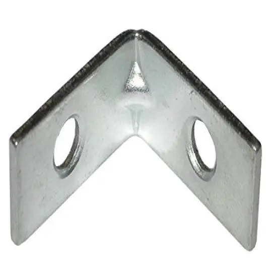 Right Angle Corner Brace 1" x 1" x 1/2" - 100 Pack {1}