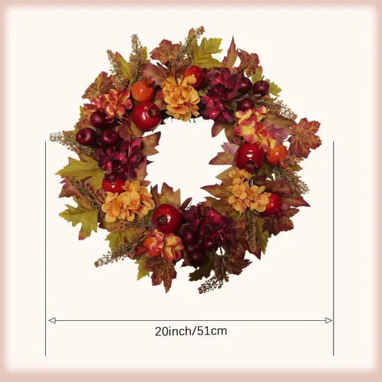 Fall Wreaths for Thanksgiving & Halloween {3}