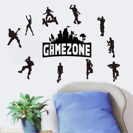 Game Wall Decals for Playroom Kids {1}