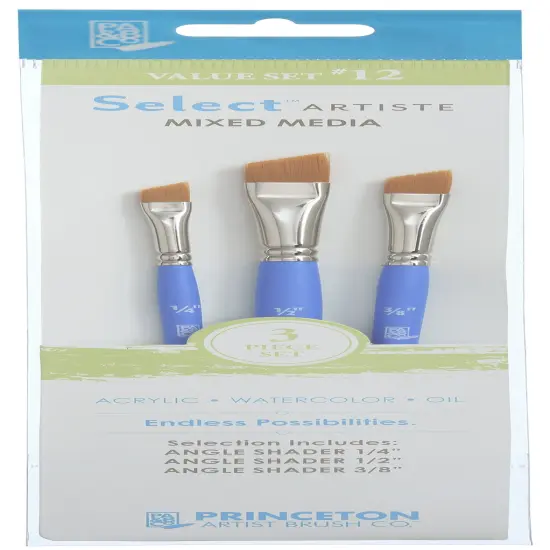 Princeton Select Brush Set 3/Pkg-SELECT BRUSH SET 12 {1}