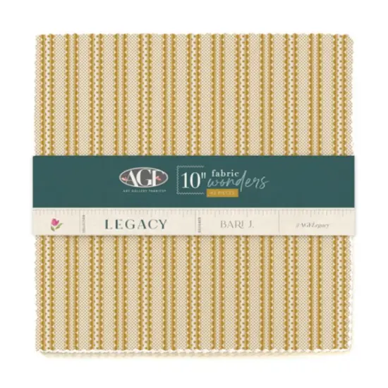 Legacy Designer Essentials 10" Square Pack (Layer Cake) byfor Art Gallery (10WLEG) {1}