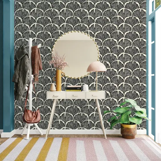 Tempaper Feather Palm Peel and Stick Wallpaper By Novogratz, 15 sq. ft. {5}