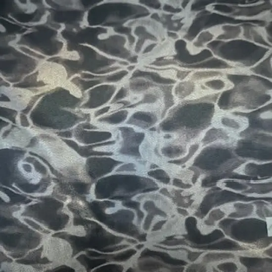 1 Yard Sea Wave Hologram Polyester Fabric for Fashion & Festival Wear 58/60 Inches Wide Blue {3}