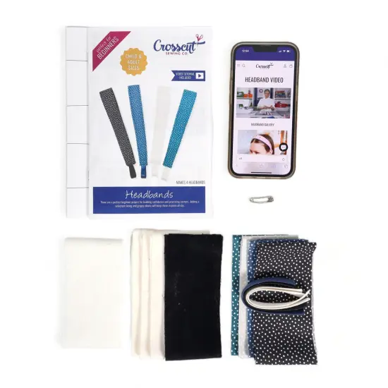 Crosscut Sewing Co.&reg; Headband Sewing Project Kit for Beginners Speckles {6}