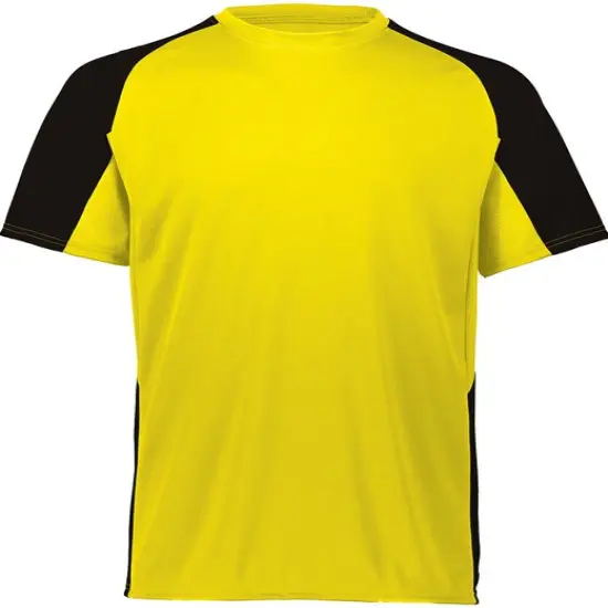 Augusta Sportswear&reg; Youth Cutter Jersey POW YELLOW/ BLK {1}