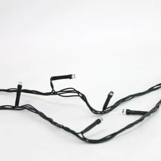 Perfect Holiday 100 LED String Lights Waterproof Outdoor Flashing White {4}