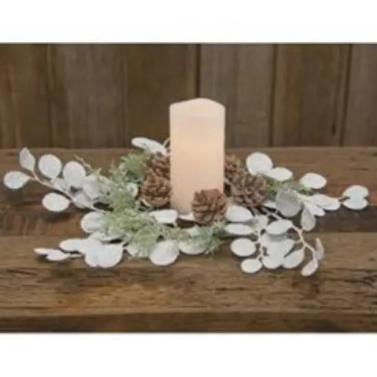 Silver Dollar Shine Candle Ring {2}