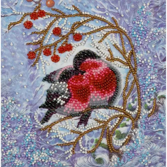 Abris Art Warm Together Beaded Embroidery Kit Multi {1}
