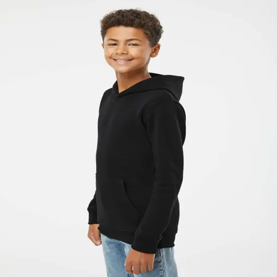 J America&reg; Youth Triblend Pullover Hooded Sweatshirt {5}