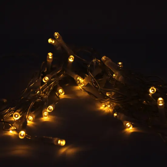 Perfect Holiday 96 LED Curtain Solar Lights {3}