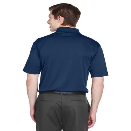 UltraClub&reg; Men's Cool & Dry 8-Star Elite Performance Interlock Polo ROYAL {7}