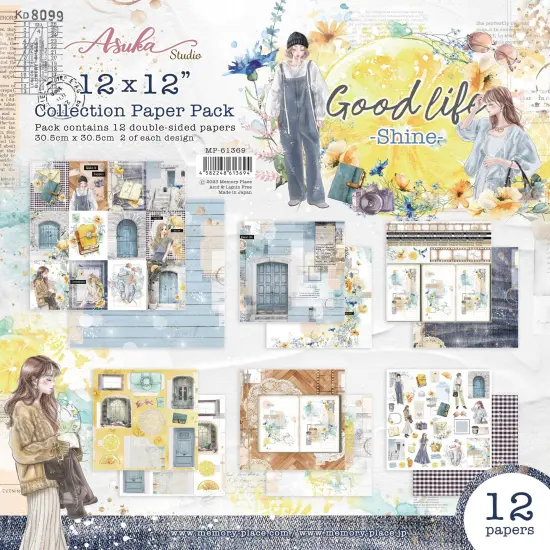 Asuka Studio Collection Pack 12"X12"-Good Life Shine {1}