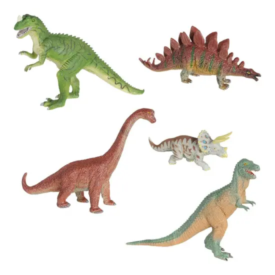 Kaplan Early Learning Company Vinyl Dinosaurs - Set of 11 {4}