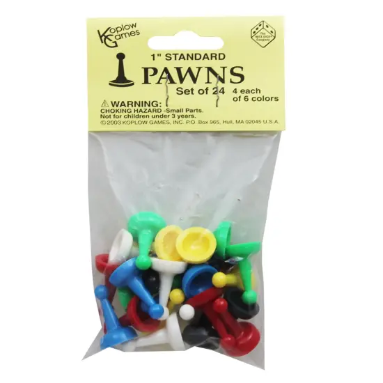 Pawns, 1", Pack of 24 {1}