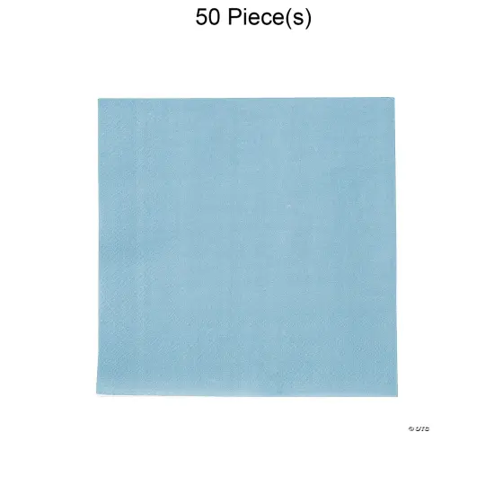 Solid Color Luncheon Napkins Bulk 50 Pc Slate {1}