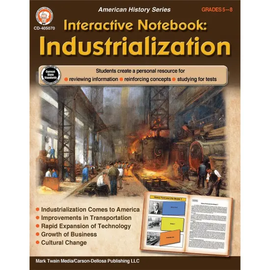 Interactive Notebook: Industrialization, Grade 5-8 {1}