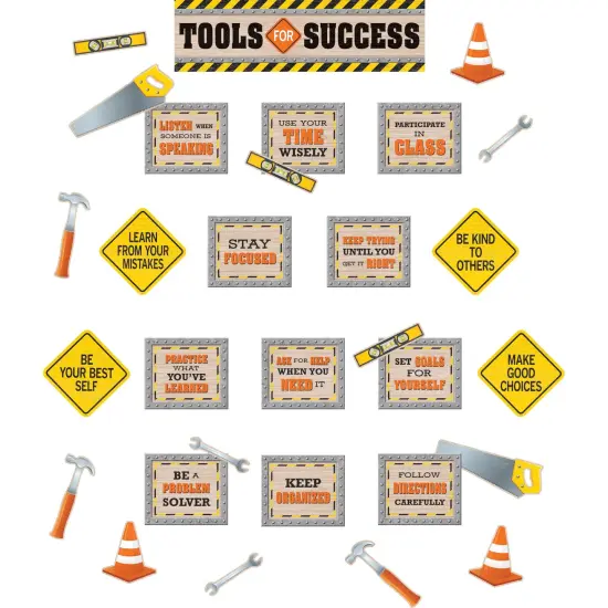 Under Construction Tools for Success Mini Bulletin Board Set {1}