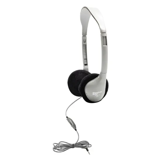 SchoolMate On-Ear Stereo Headphone with in-line Volume {1}