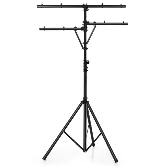 Costway Pro Audio Tripod Lighting Stand with 6.1-11.5 FT Adjustable Height 100 LBS Capacity {1}