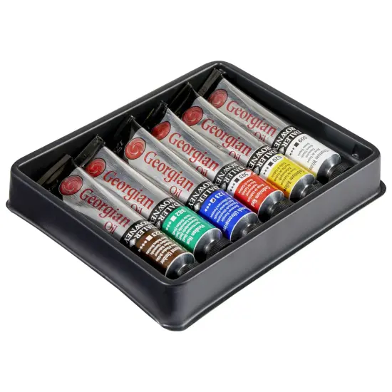 Daler-Rowney Georgian Oil Paint Starter Set 6/Pkg-Assorted Colors {6}