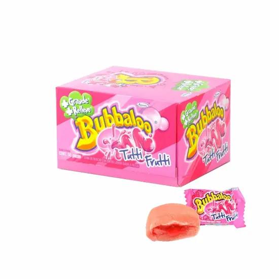 Bubbaloo Chicle Tutti Frutti 290g 50ct {2}
