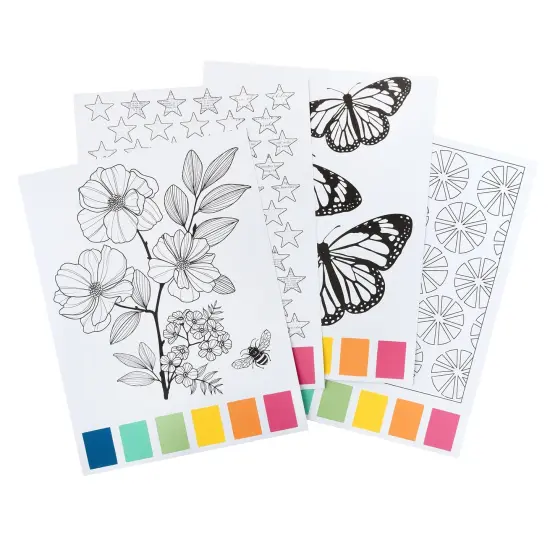 Vicki Boutin Mixed Media Paper Pad 6"X8" 16/Pkg-Watercolor {4}