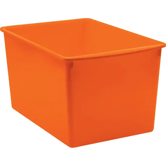 Plastic Multi-Purpose Bin, Orange {1}