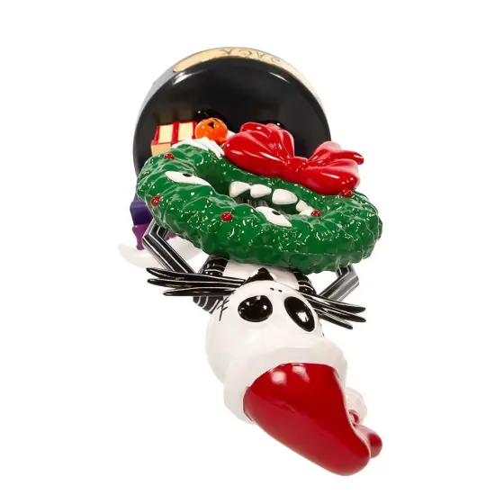 Kurt Adler 10-Inch Disney© Nightmare Before Christmas Jack Skellington With Wreath Nutcracker {5}